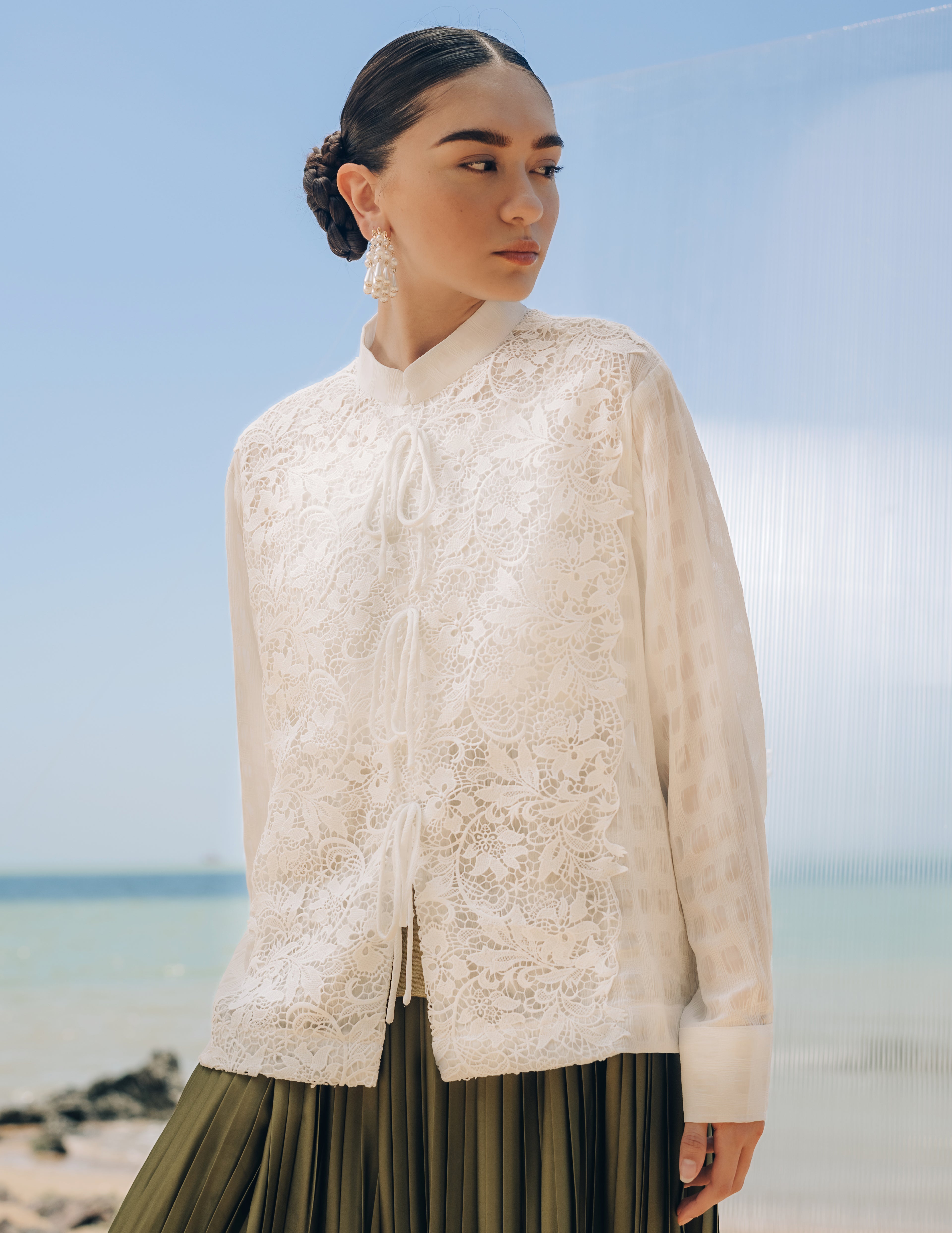 NYONYA LACE SHIRT