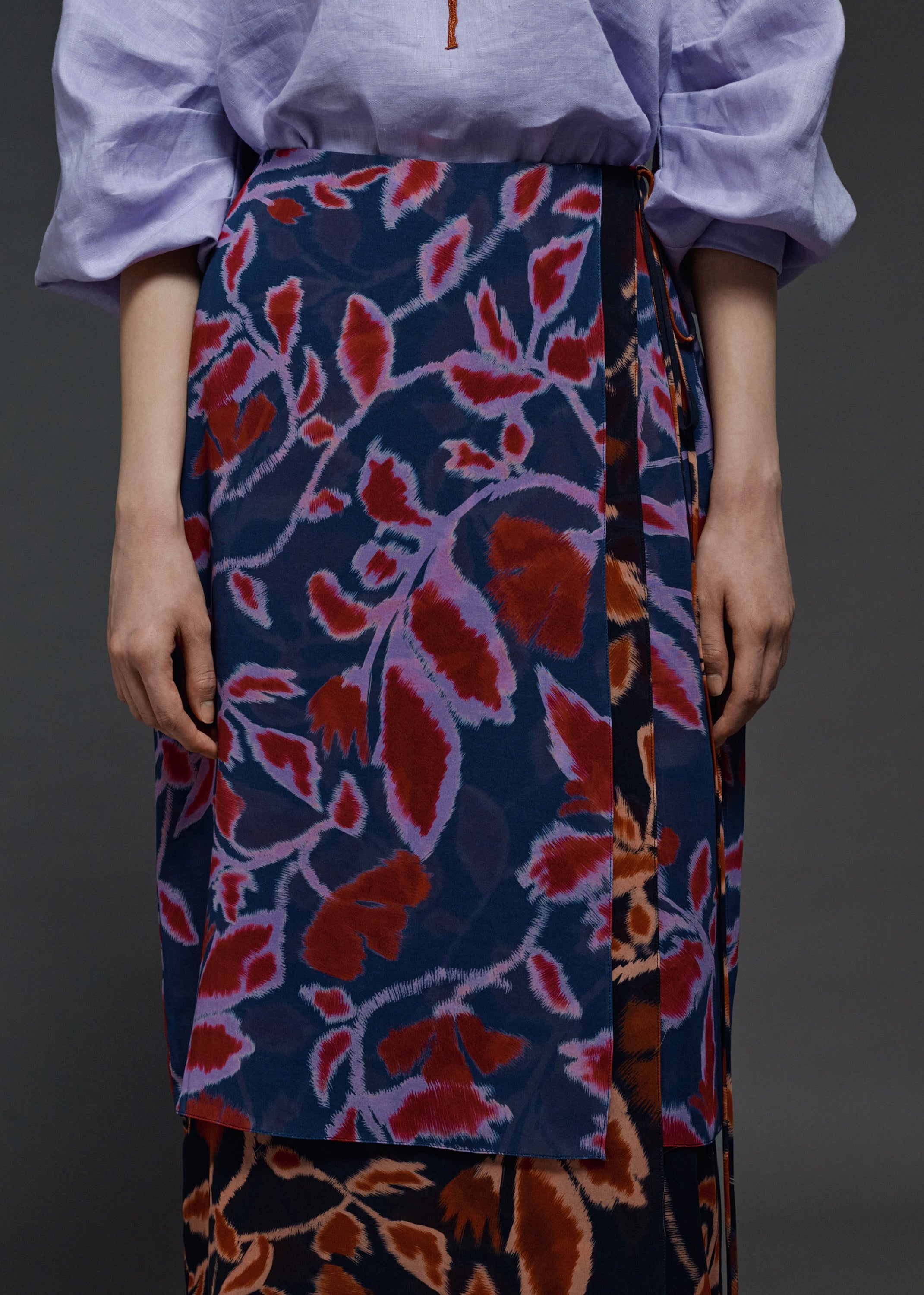 PRINTED LAYERED SKIRT (PRE-ORDER)