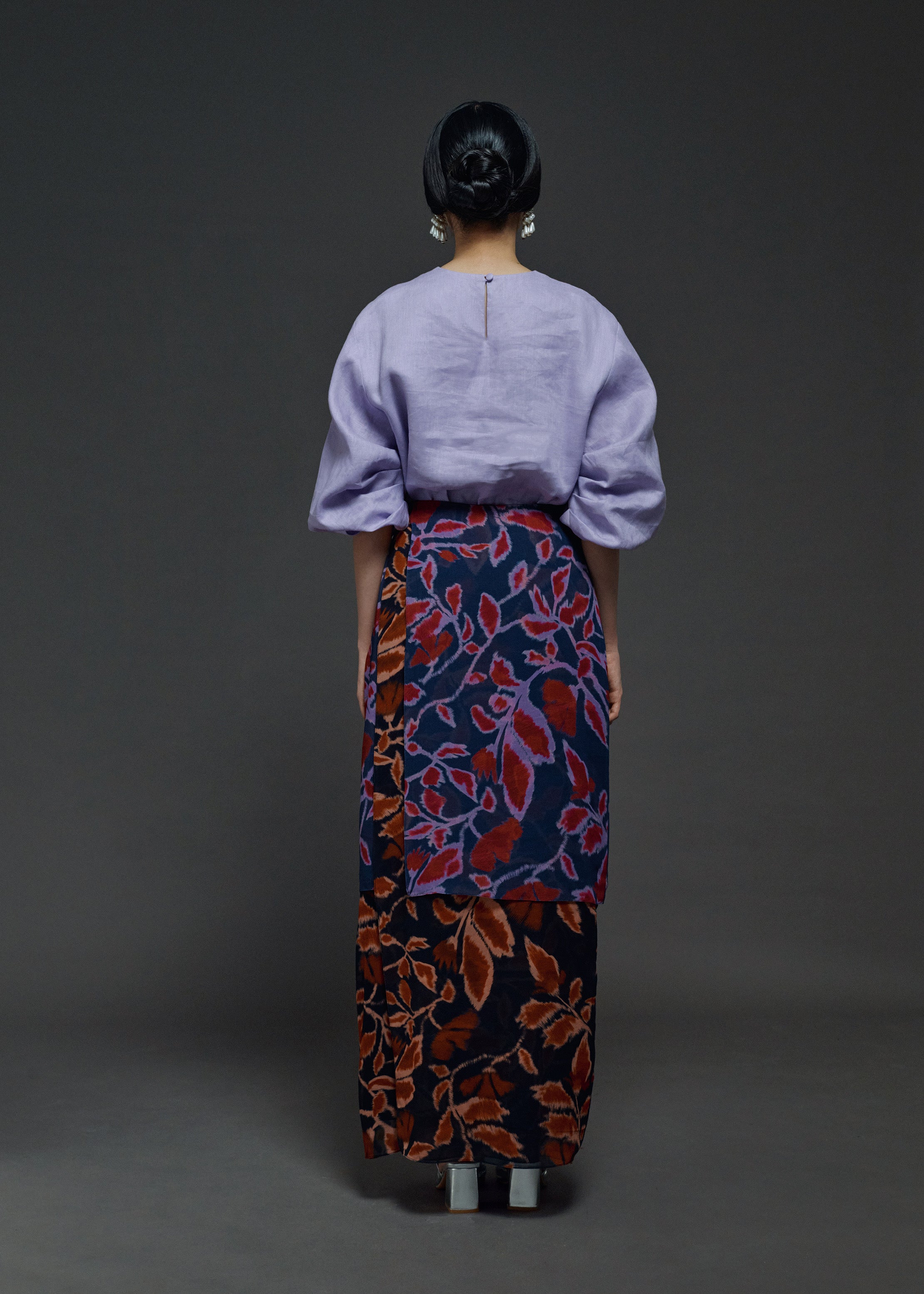 EMBROIDERED COCOON TOP (PRE-ORDER)